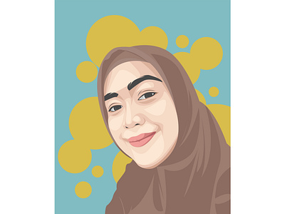 ria rechess art character creative design illustration illustrator portrait vector vexel work