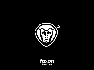 Faxon logo branding design flat icon illustration illustrator logo