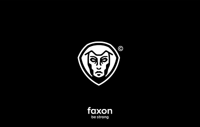 Faxon logo branding design flat icon illustration illustrator logo
