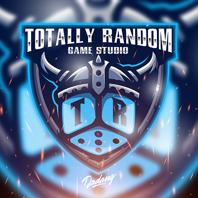 TOTALLY RANDOM MASCOT LOGO art branding character design esports logo fiverr gaming illustration logo mascot mascot logo twitch vector youtube