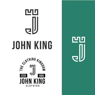 John King branding desain design icon logo merek tipografi typography vector vektor