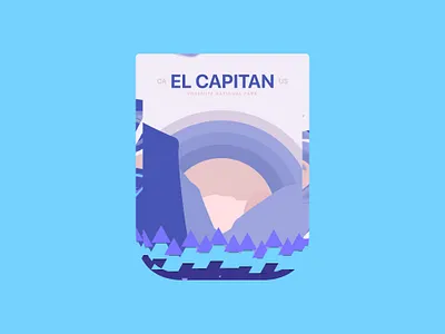 El Cap Badge badge california design el capitan illustration jack park badge yosemite