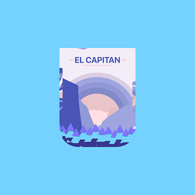 El Cap Badge badge california design el capitan illustration jack park badge yosemite