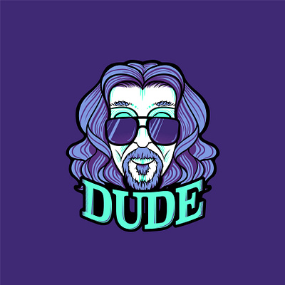 El Duderino big lebowski cs4 drawing illustration illustrator logo spirituality vector vector illustration wacom