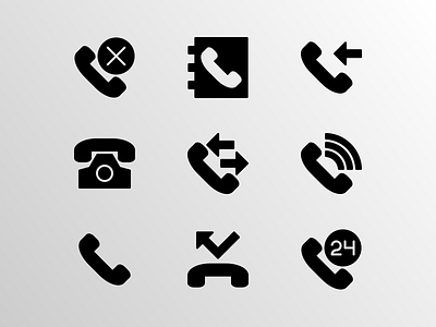 Phone (Glyph) app call communication creative design doodle element graphic icon icon bundle icon set iconfinder identity phone product tech logo technology telephone ui vector