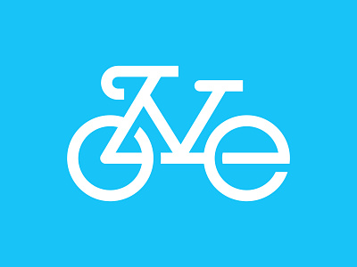 Love bicycle bicycles logo logotype love mark symbol typography