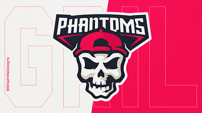 SKULL Mascot Logo branding design illustration logo mascot mascot logo shaphira shaphiradesigns type vector