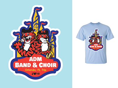 ADM Band Trip Tee