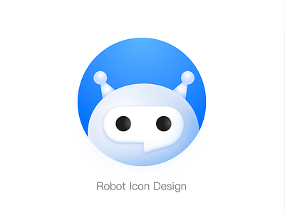 Robot icon design bot design icon logo robot robotics ui