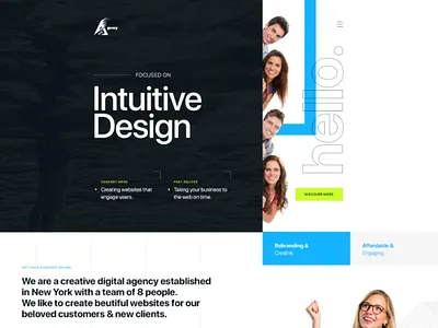 Lix Agency - Creative portfolio agency creative fresh new portfolio psd showcase template