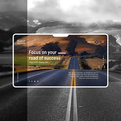 Road of success UI behance design dribbble instagram logo logodesign ui ui design uidesigner uitrends uiux ux uxdesign uxdesigner uxresearch uxui web web designer web development webdesign