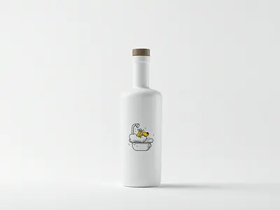 IP image design dog expression 周边 泡泡 洗澡