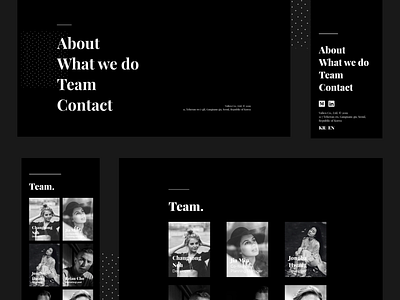 Blockchain Branding Website black blockchain layout uidesign webdesign website