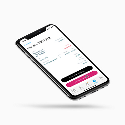 CCV iOS app apple pay ideal invoice design ios ios app