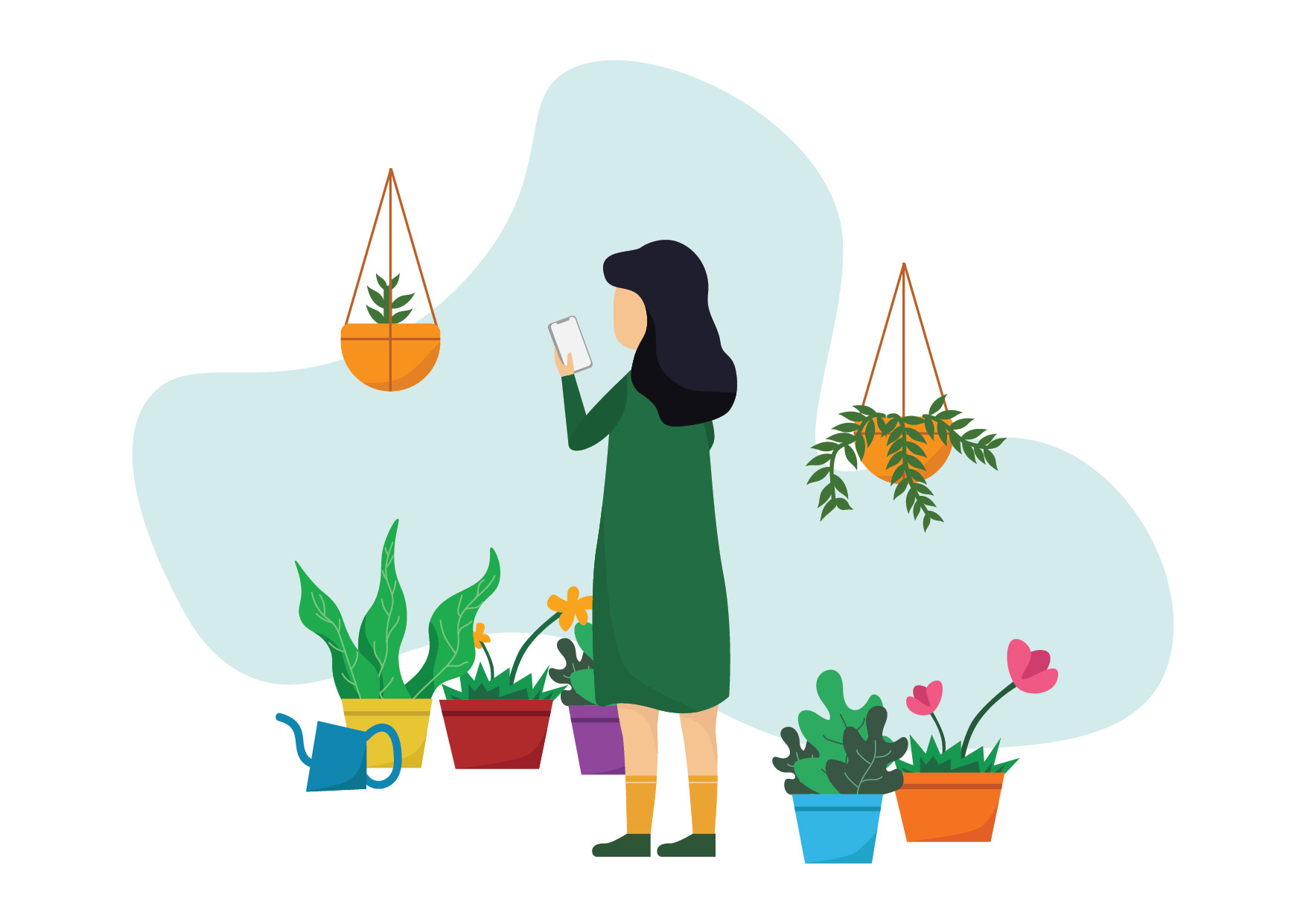 Example of Flat Illustration