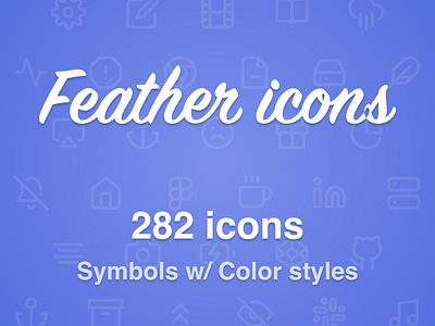 Feather icons sketch symbols feather feather icons free free icons free sketch freebie freebies icon icon design icon set iconography icons open source open source icons resource resources sketch ui ui design