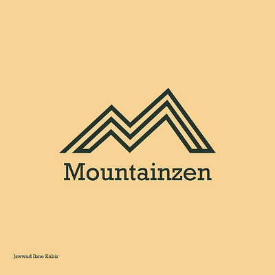 Mountainzen brand brand identity branding design design digitalart illustration logo logo design logodesign logos logotype vector
