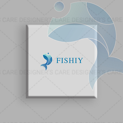 logo blue fishlogo golden ratio goldenratio graphic design