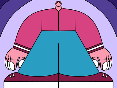 Standing man illustration man standing
