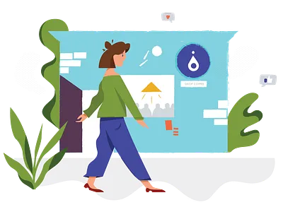 Web page design illustration web web design web development webdesign website website design