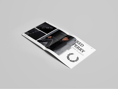 Fred Perry Catalogue \ pg 2-3 catalog catalog design catalogs catalogue catalogue design clothe clothes clothing brand creative design elegant fashion fashion design fred perry journal journals magazine magazine cover magazine design style
