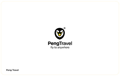 PengTravel branding flat icon illustration illustrator logo