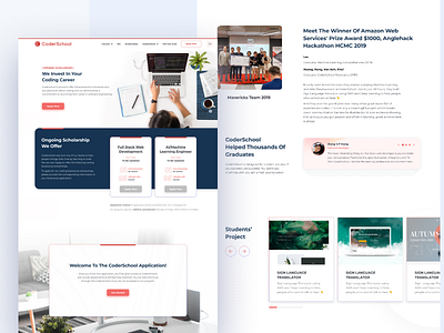 CODERSCHOOL::VN coderschool dailyui developer minimalism ui website