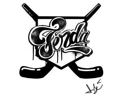 Ferda for Jonesy + Reilly lettering process procreate app typography work in progress