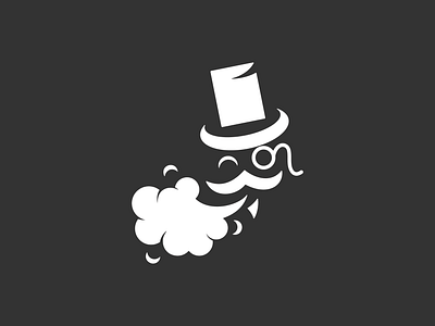 VAPDETEC art brand branding business design detective icon identity illustration liquid logo old smoke template vapor vector