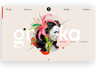 Grafika studio Cover Image creative web design creative website design studio website ui ui design web design webdesign website website design