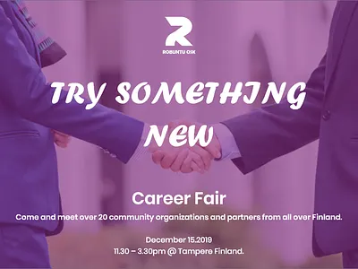 Career fair banner