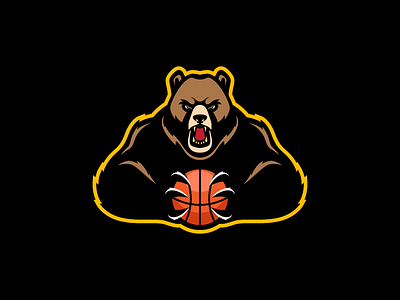 Bears animal mascot awesome basketaball mascot bear bear basketball bear mascot bears cool sports mascot wild