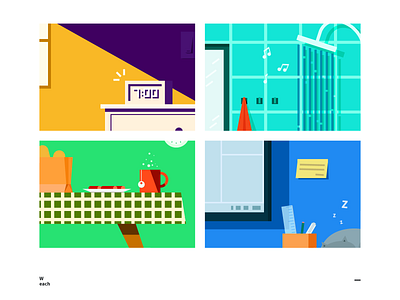 illustration dailylife design flat illustration interface ui vector web website