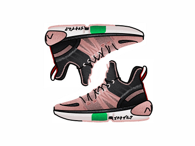 Anta x Dragon Ball Super GOKU Black Super Saiyan D adidas brush design dragonball goku gradient icon illustration manga minimal nike procreate run shoes sneakers style vector vegeta