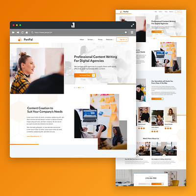 2019 Weekly Design #44/52 adobe xd business content content marketing design homepage homepage design ui uidesign uipractice web website