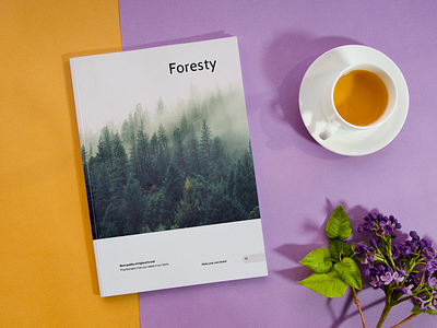 Foresty brochure design abstract annual background banner booklet brochure business corporate cover design flyer layout leaflet magazine marketing poster presentation report template vector