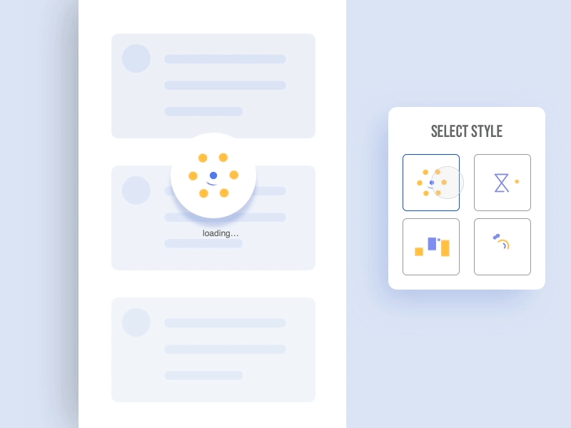 loading style animation app design ui ux