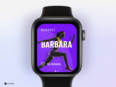 Fitness App after effects animation app app design apple application crossfit design exercise fitness gym interaction ios iphone x iwatch mobile ui ux watch workout