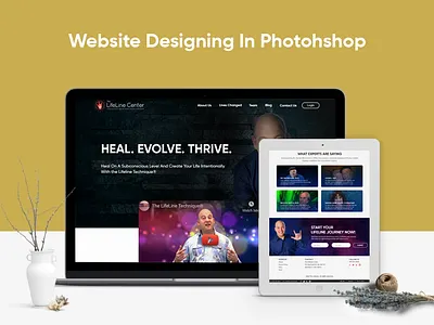 Landing Page design landing page design photoshop website redesign