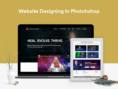Landing Page design landing page design photoshop website redesign