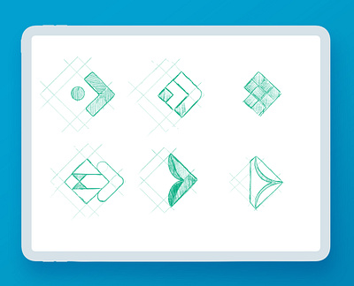 NextBlock Cryptocurrency Logo Sketches bitcoin block brandbook branding branding design crypto exchange crypto wallet cryptocurrency app dots exploration hand drawn icon logo mark next sketches symbol wallet logo