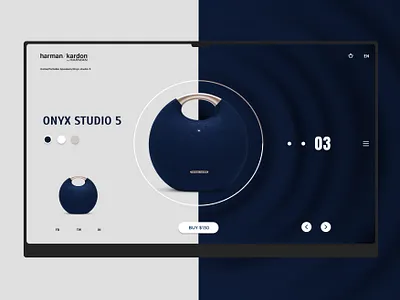 Inspirational design creative design gadget music site ui web website