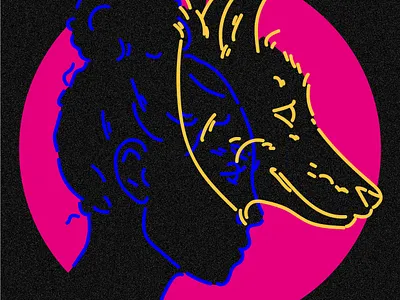 Masks adobe illustrator character design design digital art fox illustration mask portrait vector vector illustration