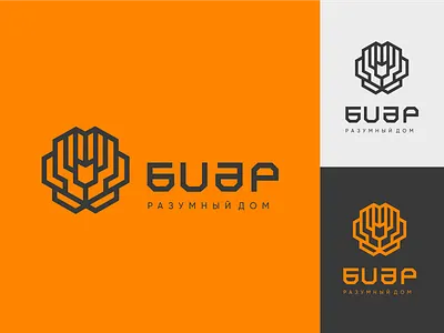 BIAR smart house brand brandidentity branding company construction design engineering font housing identity logo logotype typography