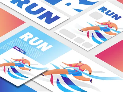 finish line exercise illustration marathon running running app