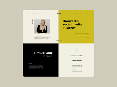 Squarespace Template Customization - Lora squarespace