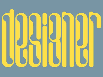 Designer Calligraphy art calligraphy designer font fonts sketch texture yellow