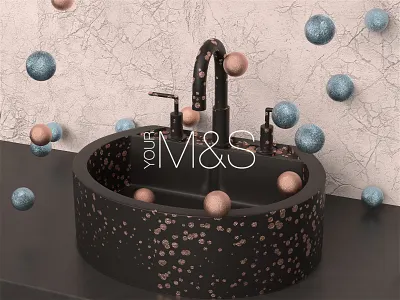 YOUR M&S branding c4d c4dr21 christmas cinema4d design interior realism redshift render stilllife
