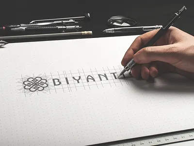 Biyantie Branding Design bag brand brand identity branding design design process leather logo logo design