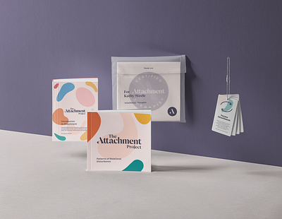 Packaging Exploration for Attachment Project book book cover booklet brand brand design brand identity branding cover design illustraion logo nyc organic package package design packaging pattern psychology start up startup wellness